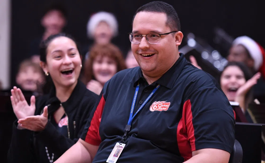 Sulphur Band Director Kyle Cook receives $25,000 Milken Educator Award