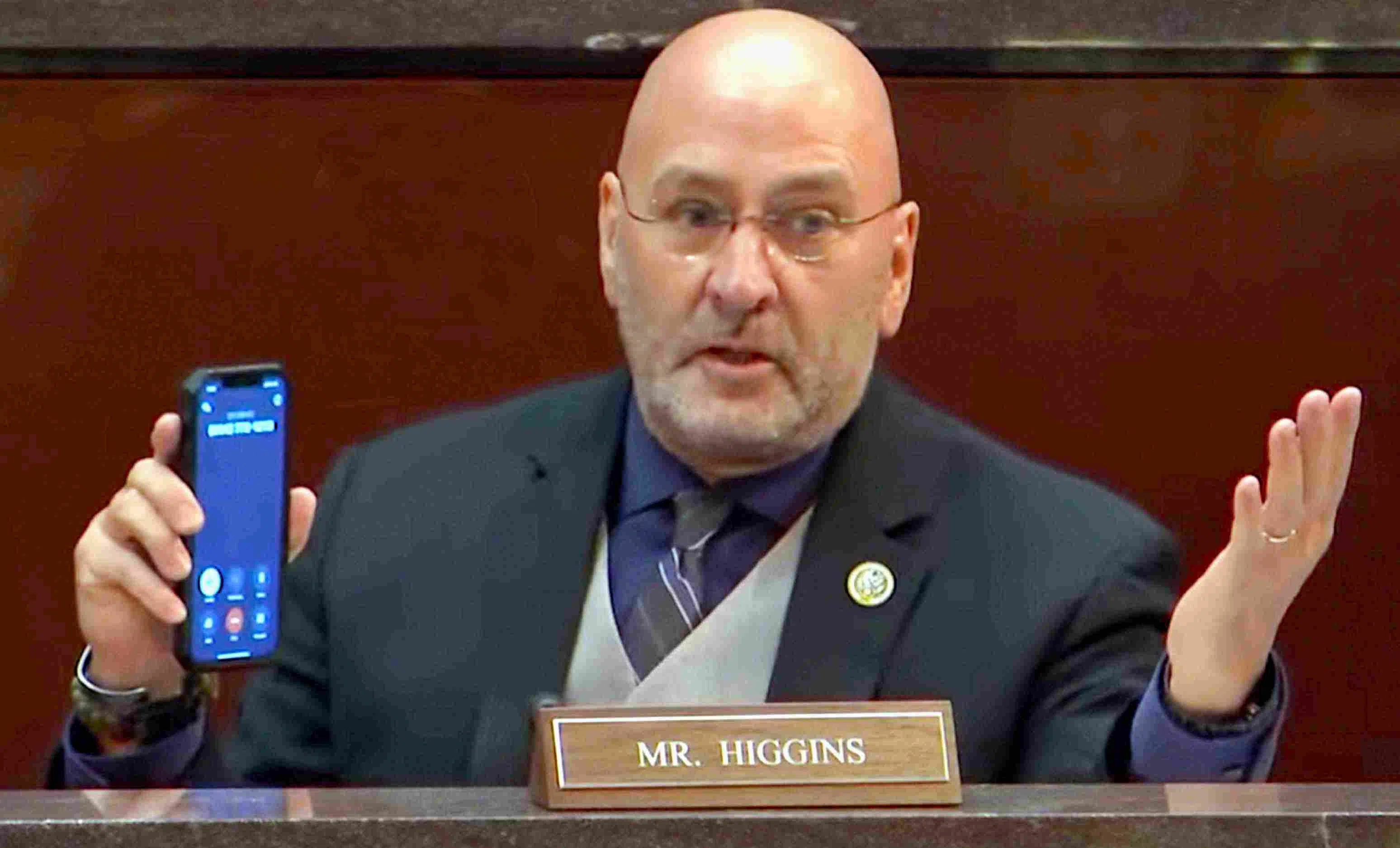 Louisiana congressman Clay Higgins expresses outrage, blasts Social Security Administration for long wait times when calling helpline