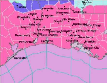 South Louisiana expecting generational winter weather tomorrow