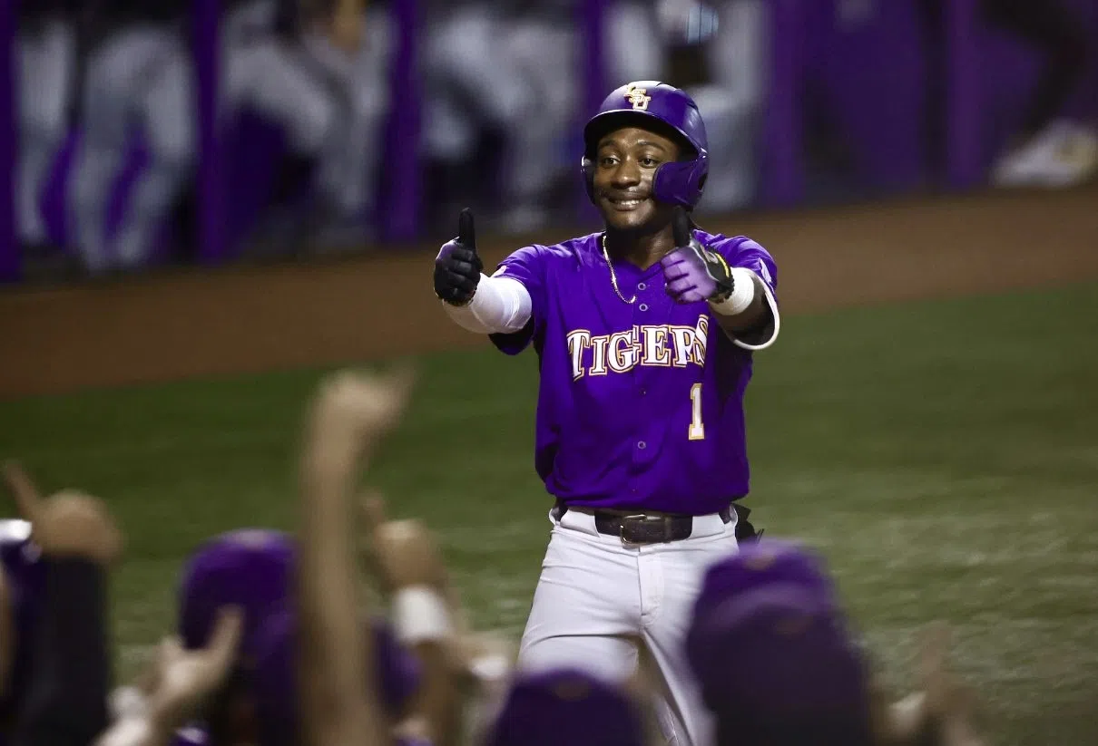 LSU dominates DBU to move one win away from the Super Regionals