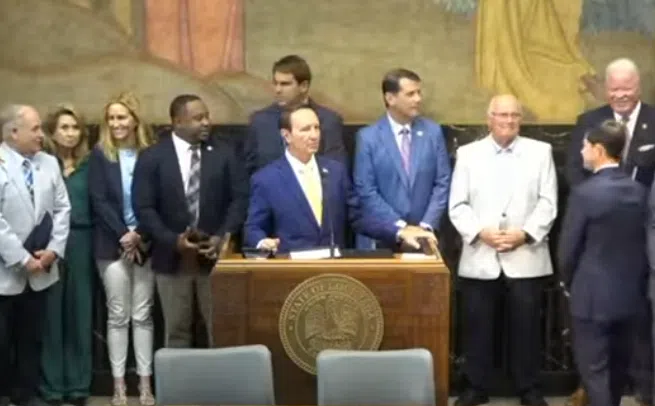Governor Jeff Landry signed multiple DOTD bills into law