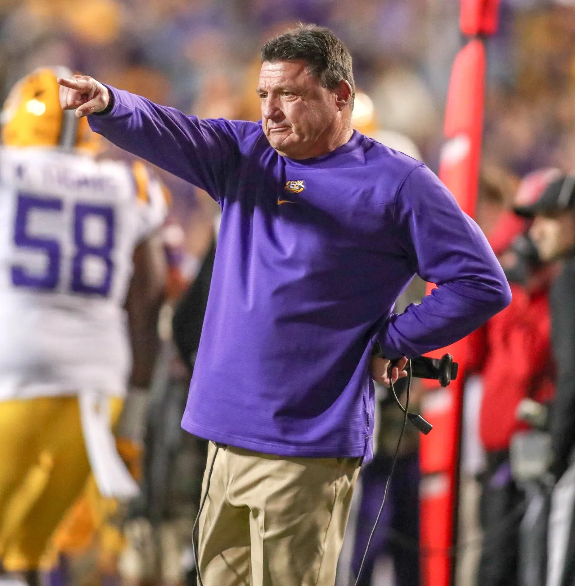 Former LSU Head Coach Ed Orgeron would love to come back to coach at LSU