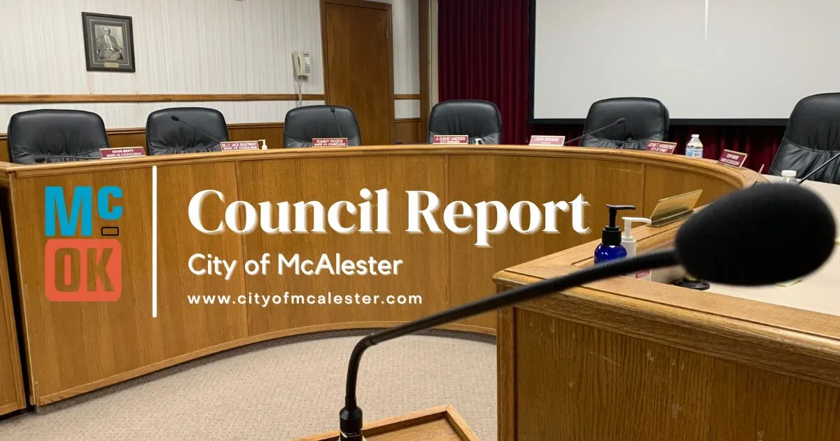 McAlester City Council Approves Airport Project and More at Meeting