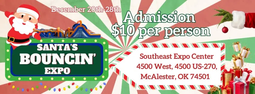 Santa's Bouncin' Expo Brings Holiday Fun to McAlester