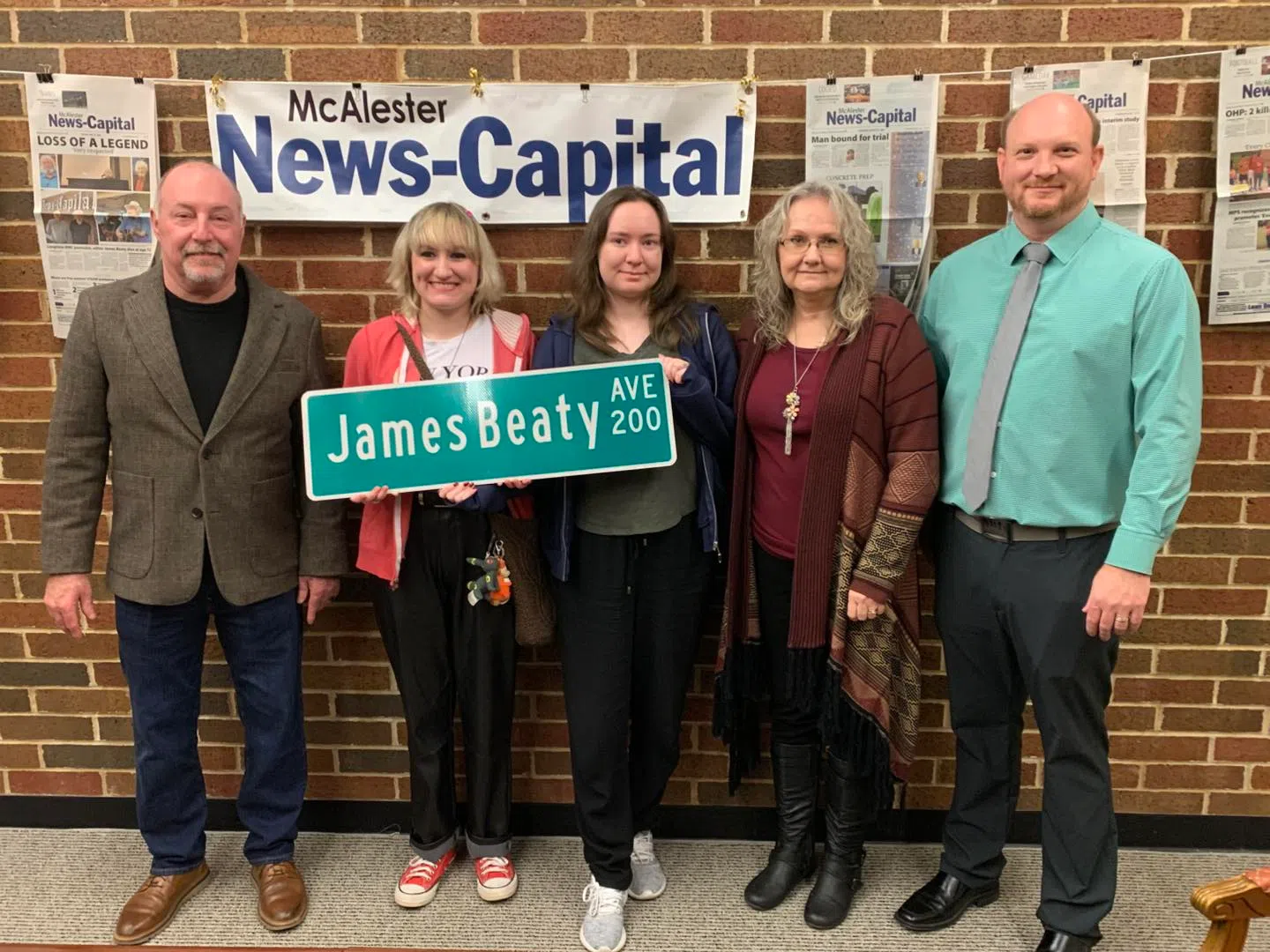 McAlester Honors Late Journalist James Beaty