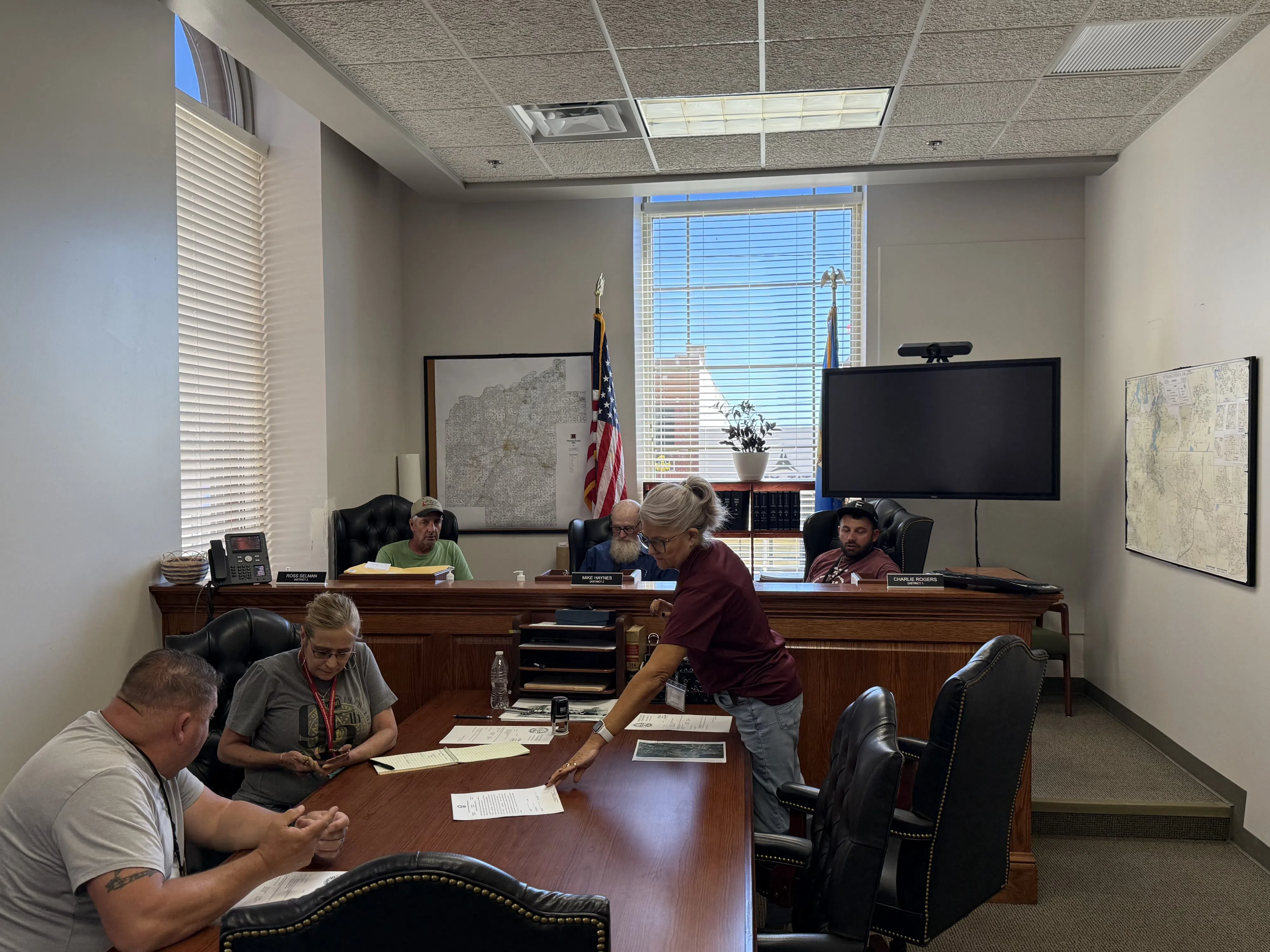 Pittsburg County Commissioners Declare Emergency Disaster Declaration for Monday's Storms