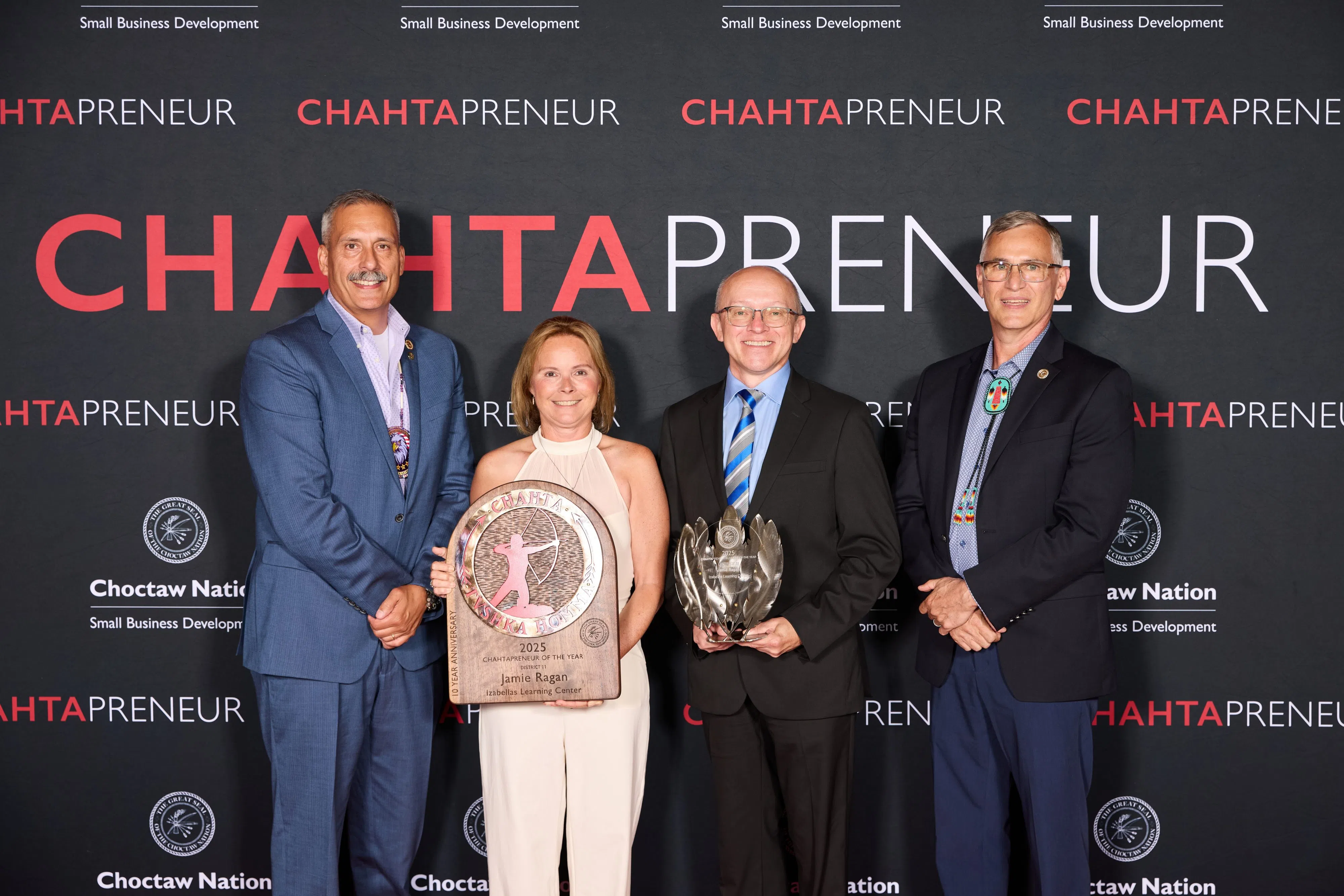 Jamie Ragan of Izabella's Learning Center named Chahtapreneur of the Year