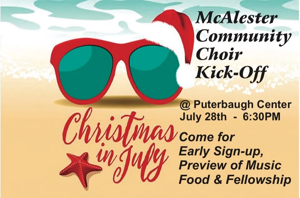 McAlester Choir Kick-Off Slated for July 28