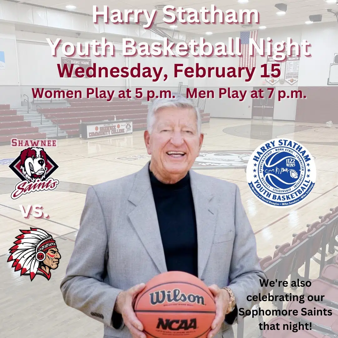 Harry Statham Youth Basketball League Night at Shawnee College - Wednesday February 15