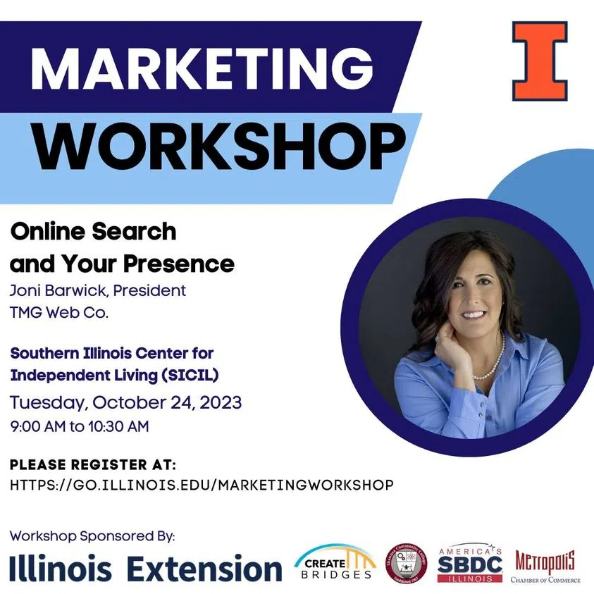 Online Marketing Workshop To Take Place October 24