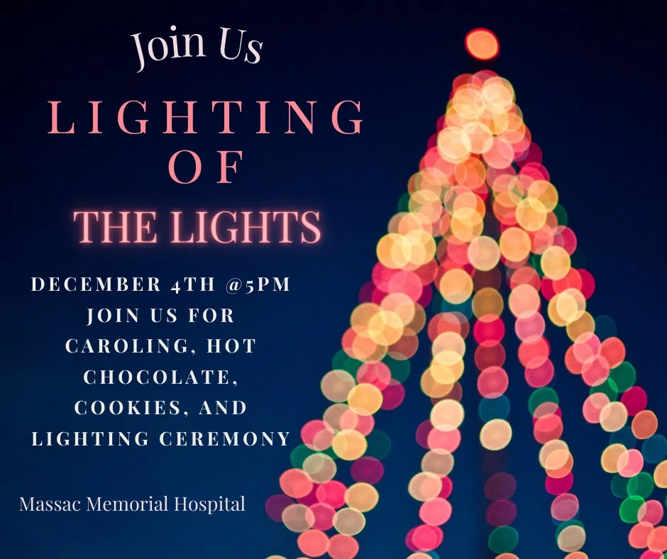 Massac Memorial Hospital's Lighting of the Lights Takes Place on December 4