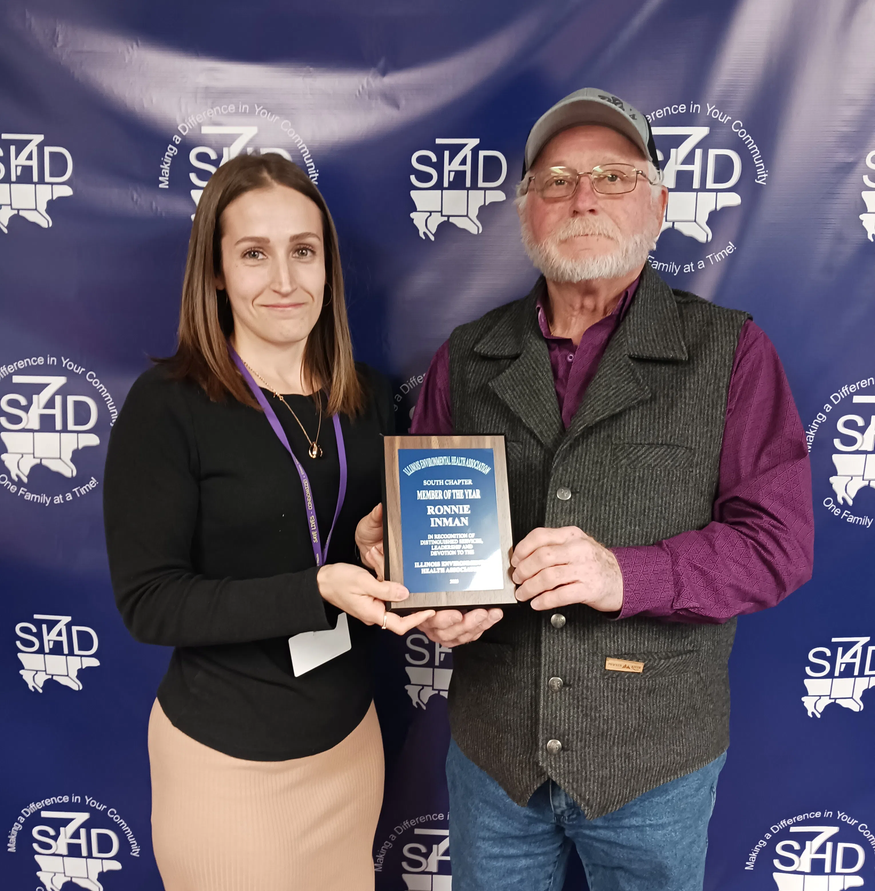 Southern 7 Health Department Health Sanitarian Receives Award