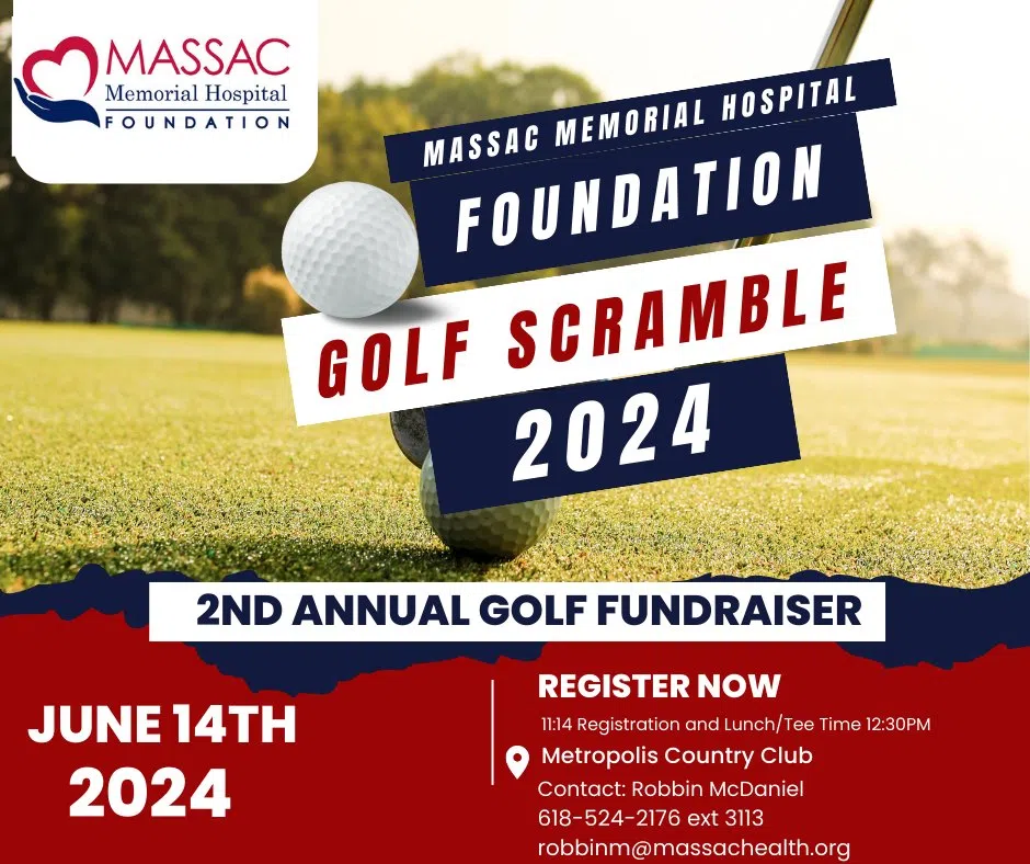 Massac Memorial Hospital Foundation Golf Scramble Fundraiser - June 14th