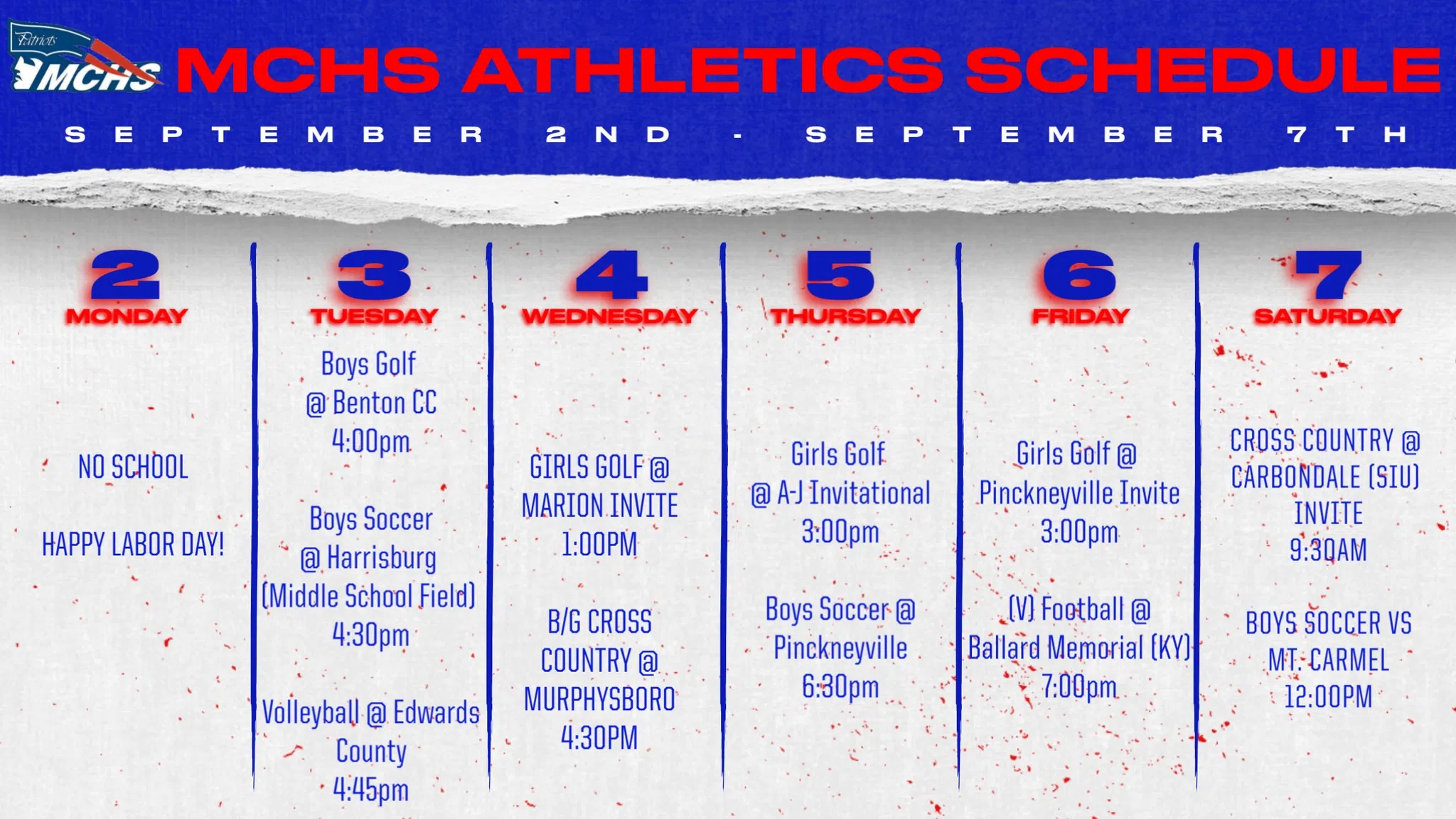 What's Happening in Massac County School and Sports News - 9.5.24