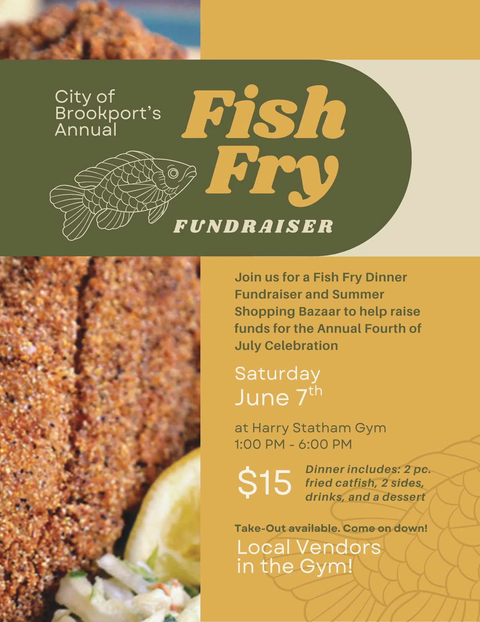 Brookport's Annual Fish Fry and Shopping Bazaar: A Community Celebration