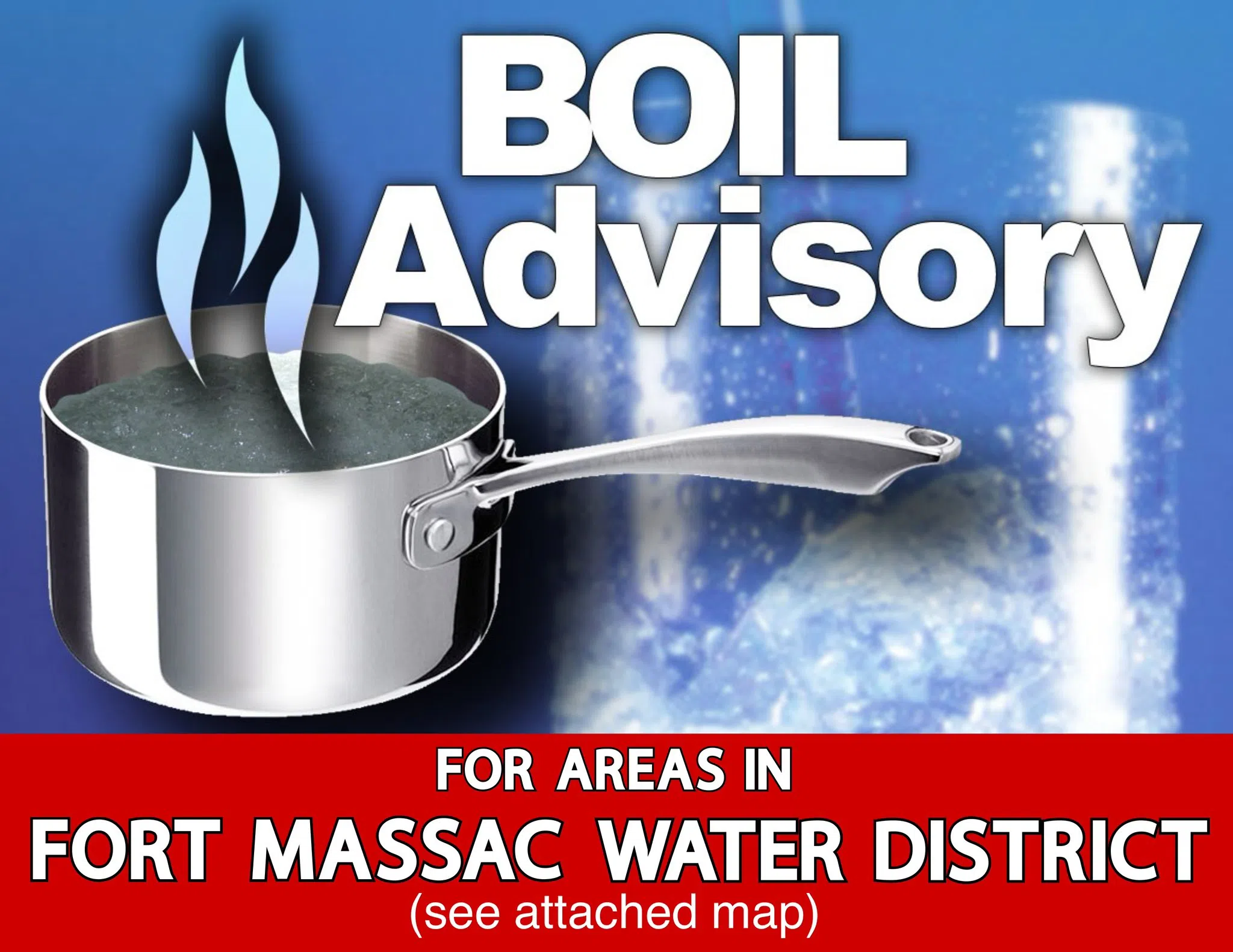 Main Line Break Leads to Precautionary Boil Water Order in Round Knob Community
