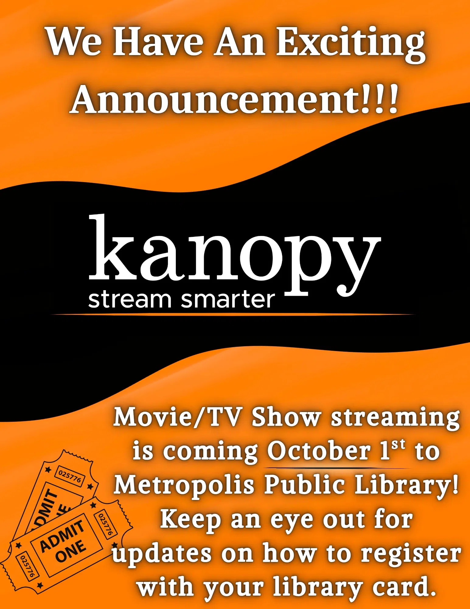 New Streaming Service for Metropolis Public Library Card Holders - Dir. Colby Kennedy Talks with WMOK - WMOK Coffee Break 10.2.25
