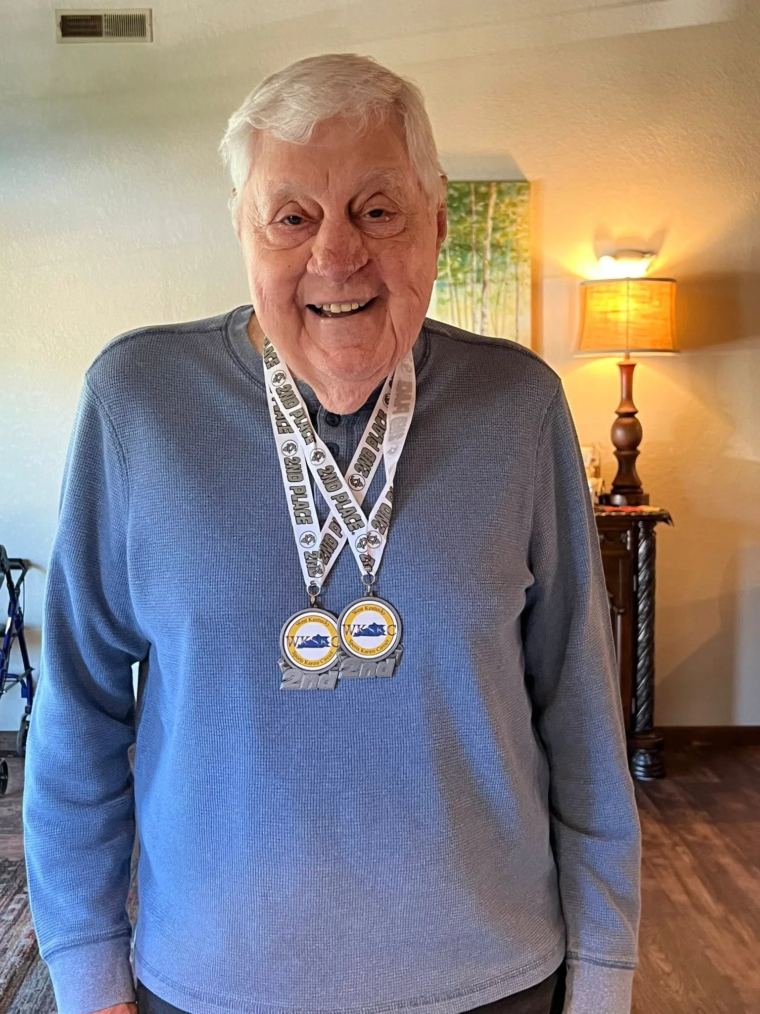 Never Say Never: 90-Year-Old Barney Inspires with Karate Achievements
