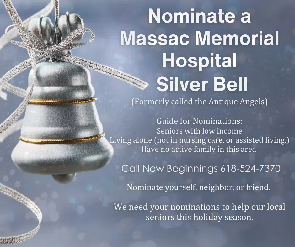 New Beginnings Seeks Nominations for Annual Massac Memorial Hospital Silver Bell Project