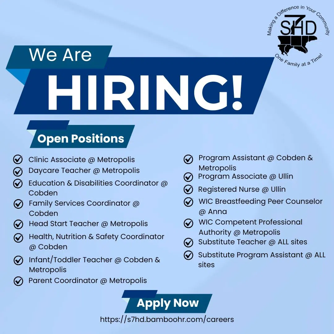 Southern Seven Health Department: Shape Your Career While Making a Difference!