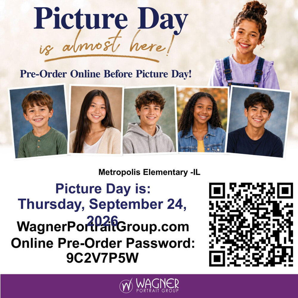 Say Cheese, Metropolis! Picture Day is Right Around the Corner at Metropolis Elementary
