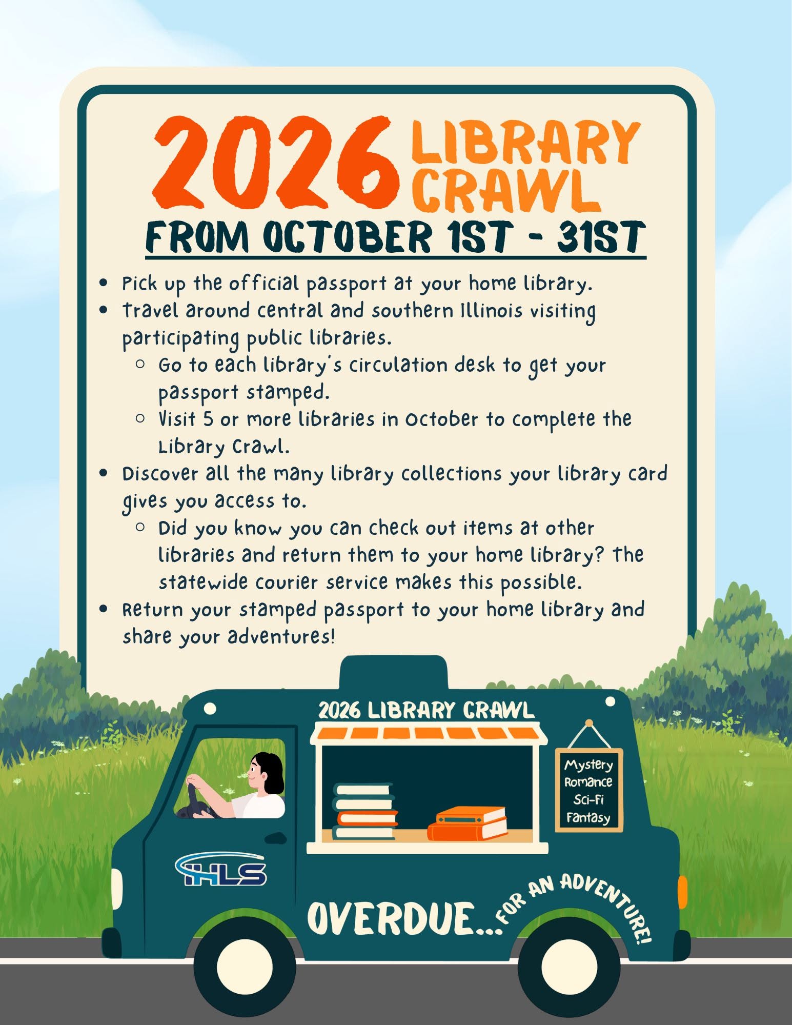 Hit the Road for the 2026 Library Crawl This October!