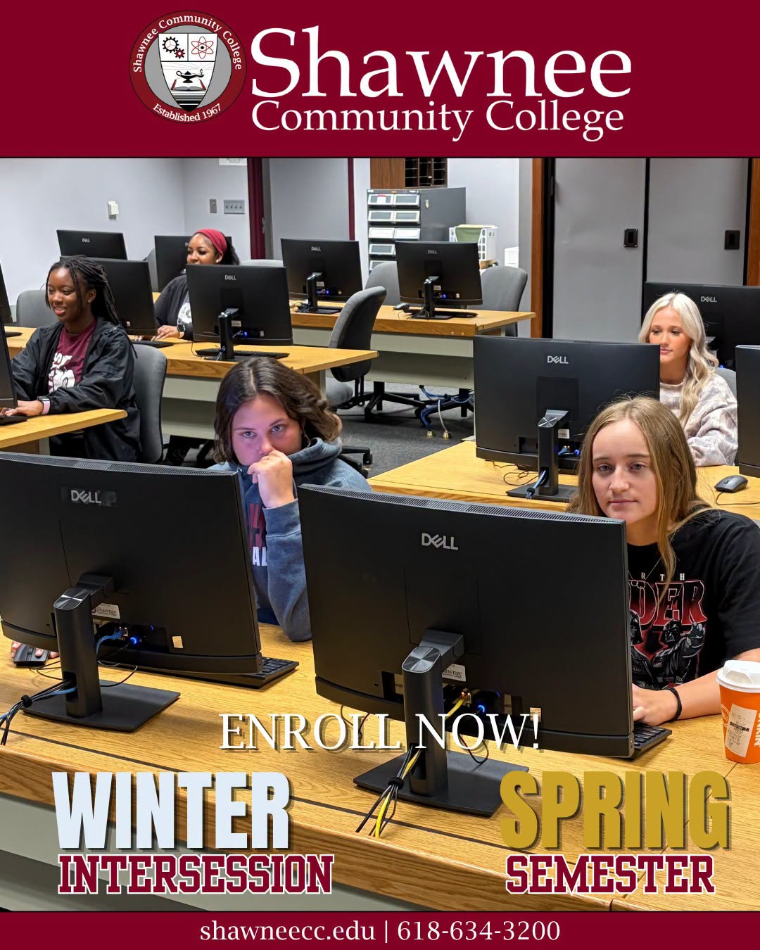 Shawnee Community College has officially opened enrollment for the winter intersession and the Spring 2027 semester!