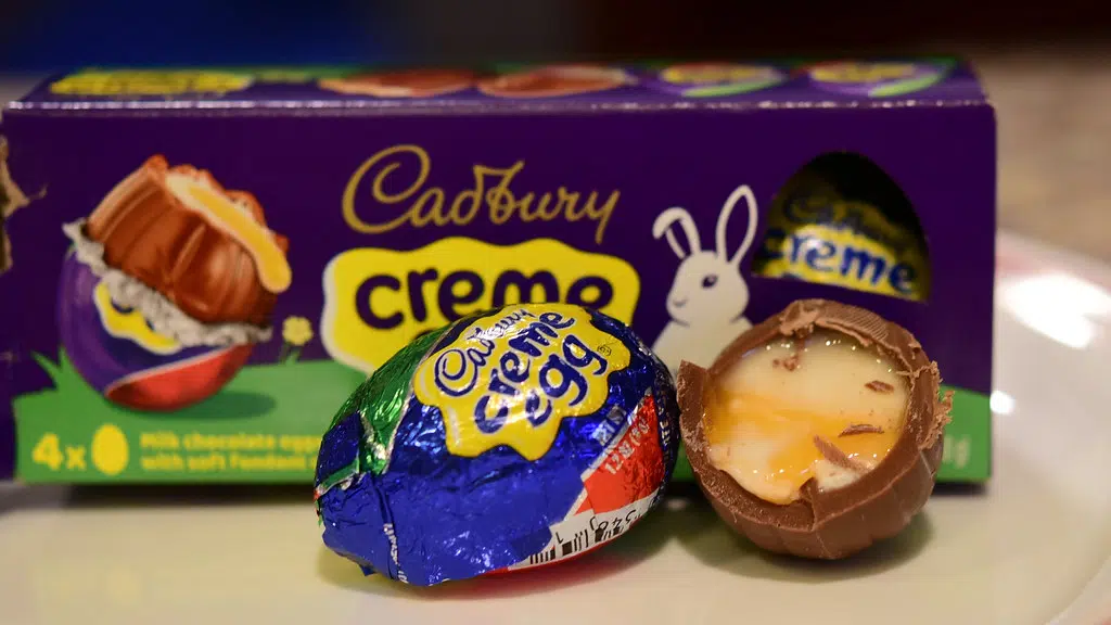What's inside of a Creme Egg?