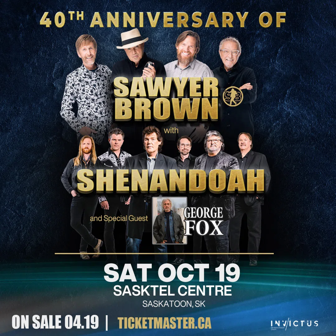 Sawyer Brown bringing their 40th Anniversary Tour to Sask!