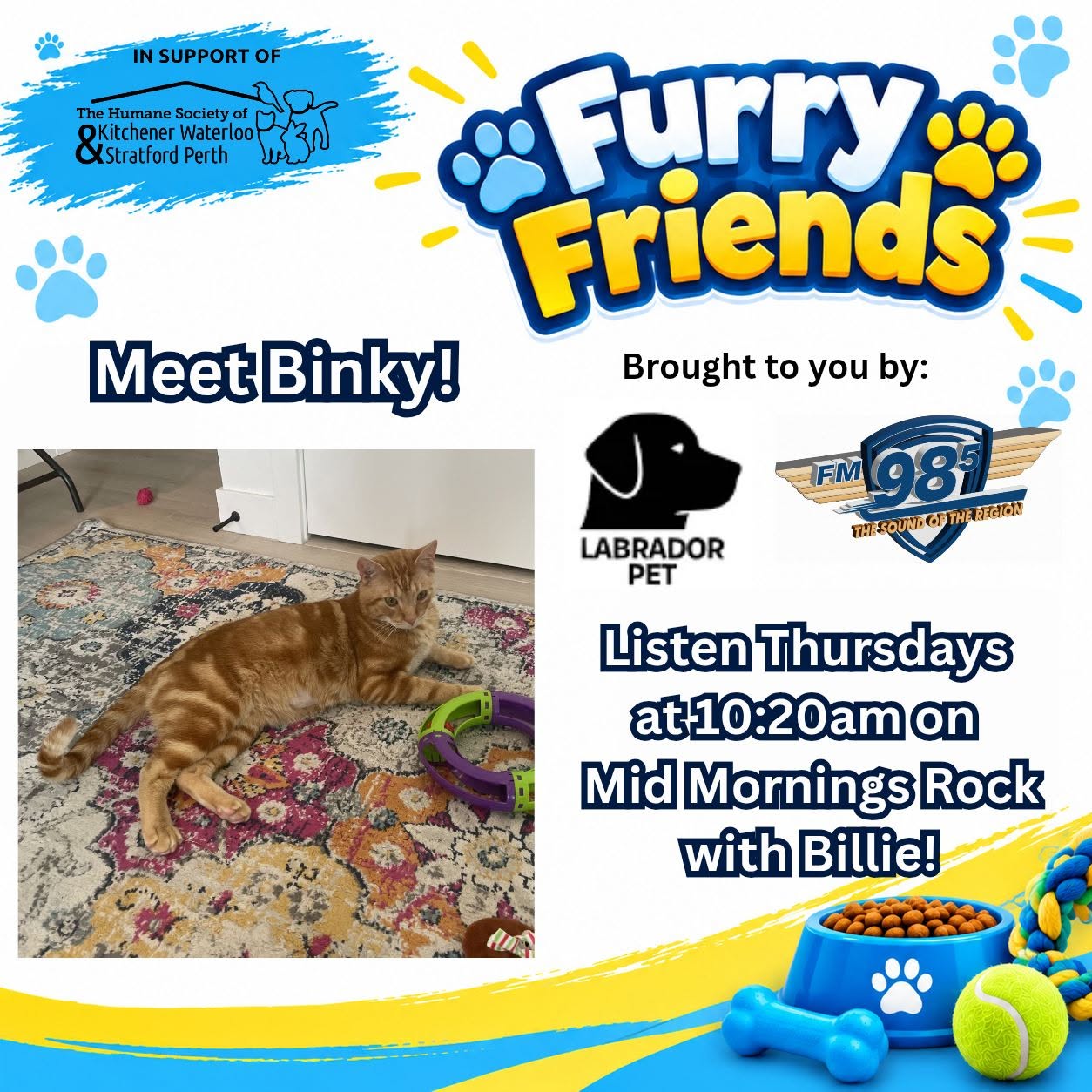 This week's Furry Friends w/ Billie, sponsored by Labrador Pet!
