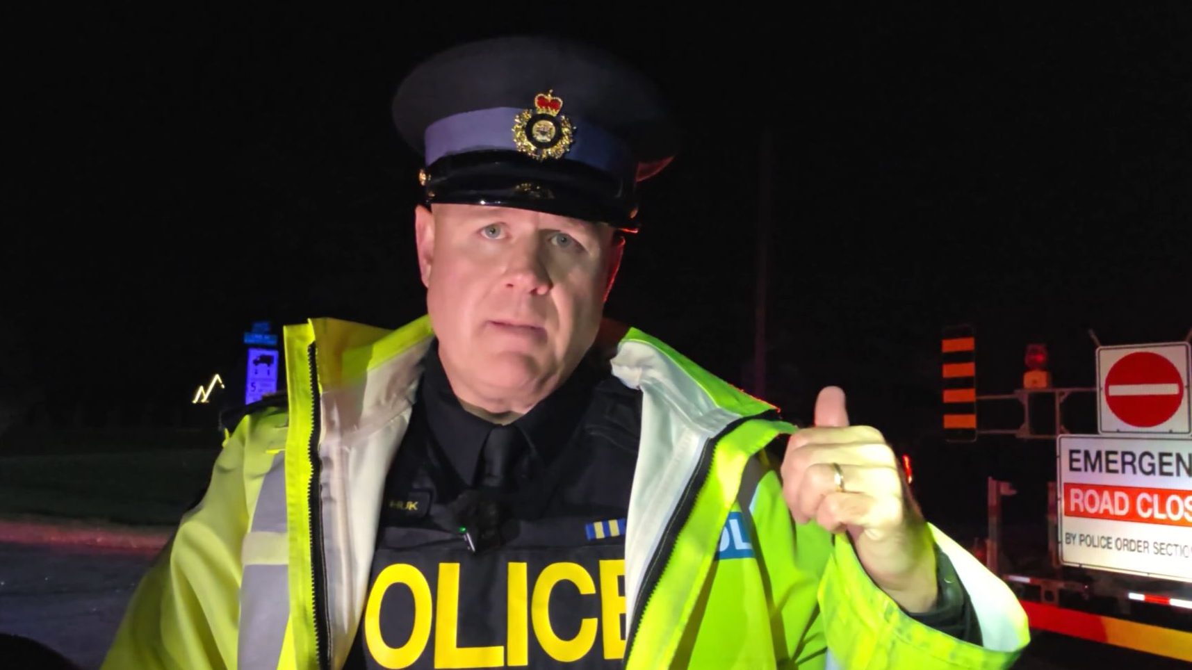 Kitchener pedestrian in critical condition after motorist drove through closure barricade