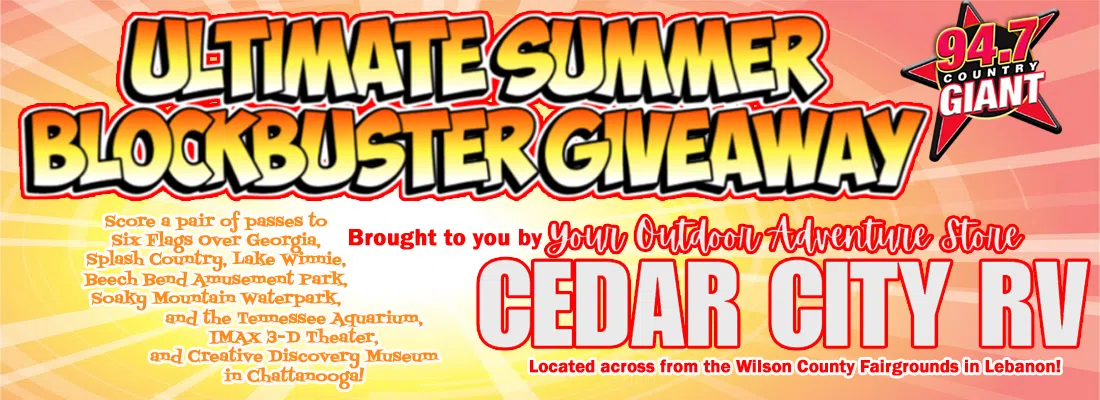 Feature: https://www.countrygiant.com/ultimate-summer-blockbuster-giveaway/