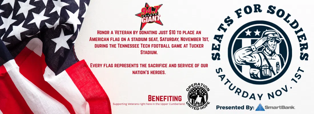 Feature: https://www.countrygiant.com/seats-for-soldiers/