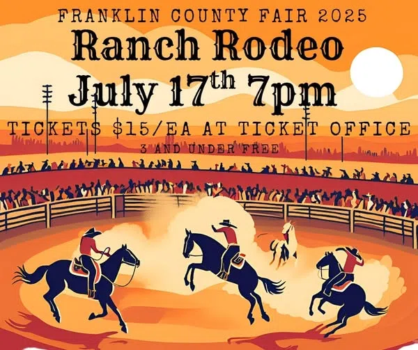Franklin County Ranch Rodeo: July 17th at 7pm