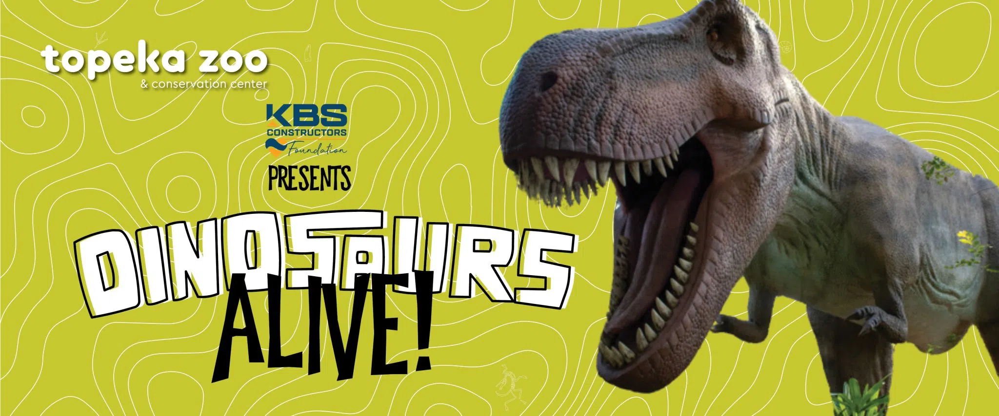 Topeka Zoo's Dinosaurs Alive: May 23rd - July 4th