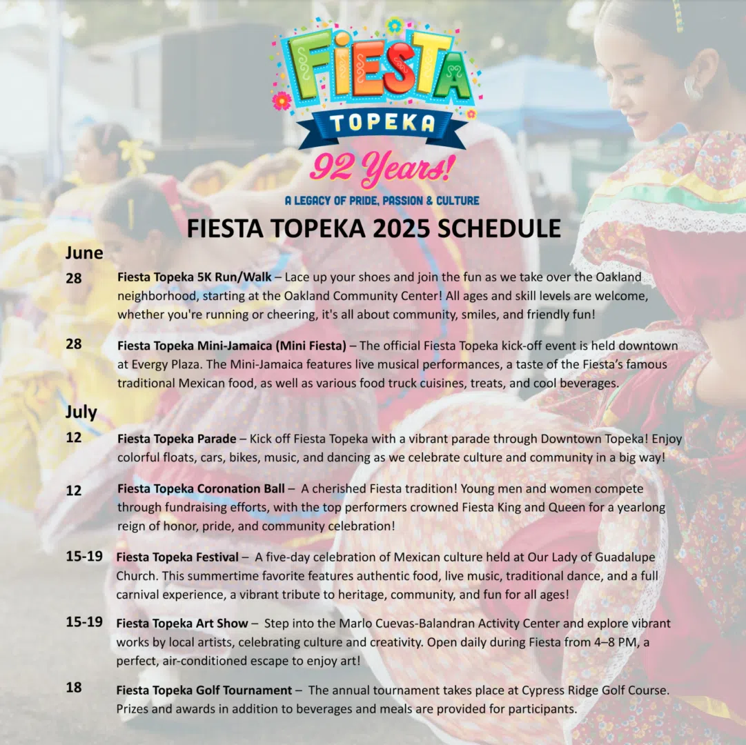 Fiesta Topeka: June 28th - July 18th