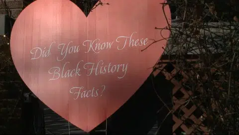 THIS WOMAN JUST GAVE BLACK LOVE A WHOLE NEW MEANING WITH HER VALENTINE'S DAY DISPLAY OF BLACK HISTORY