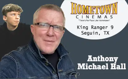 Hollywood Actor Anthony Michael Hall to visit Seguin