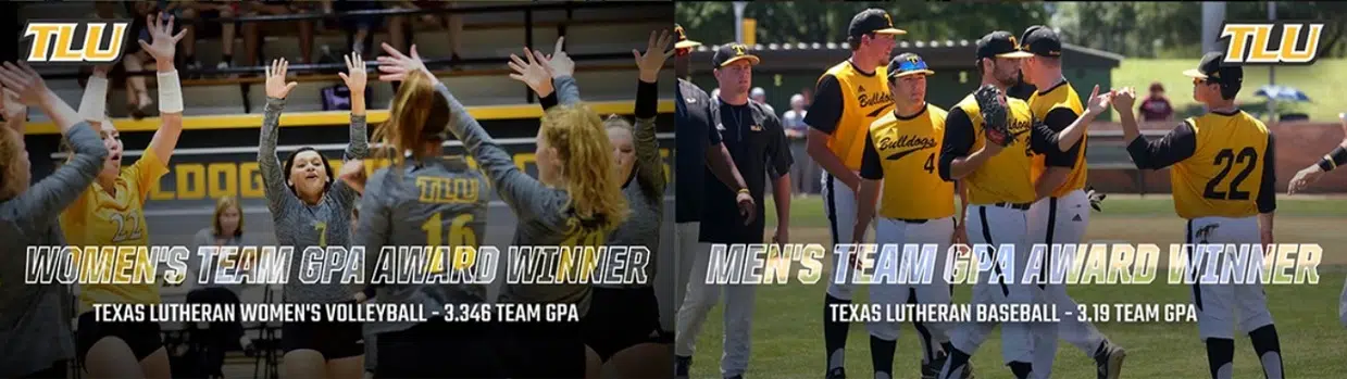 Texas Lutheran Team GPA awards go to Baseball, Women's Volleyball