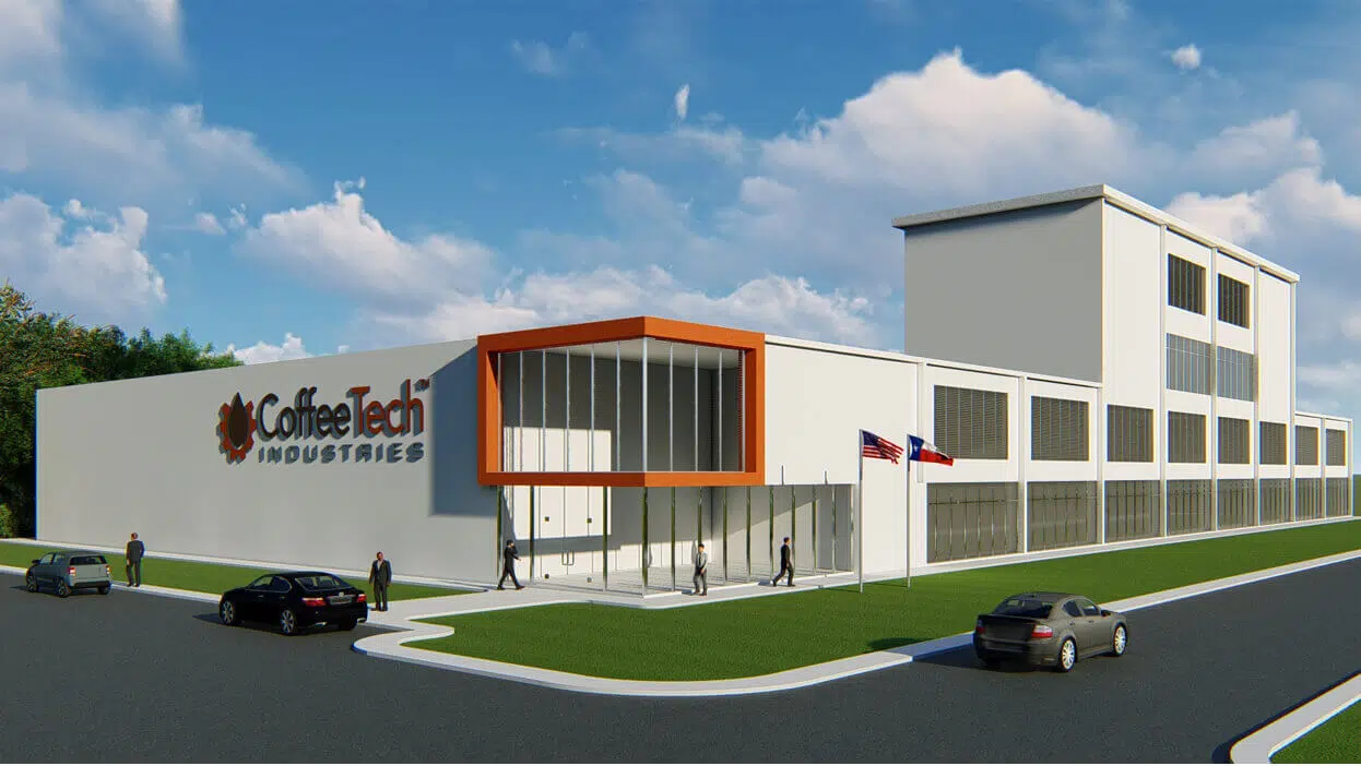 Coffee Tech Industries set to build manufacturing facility, headquarters