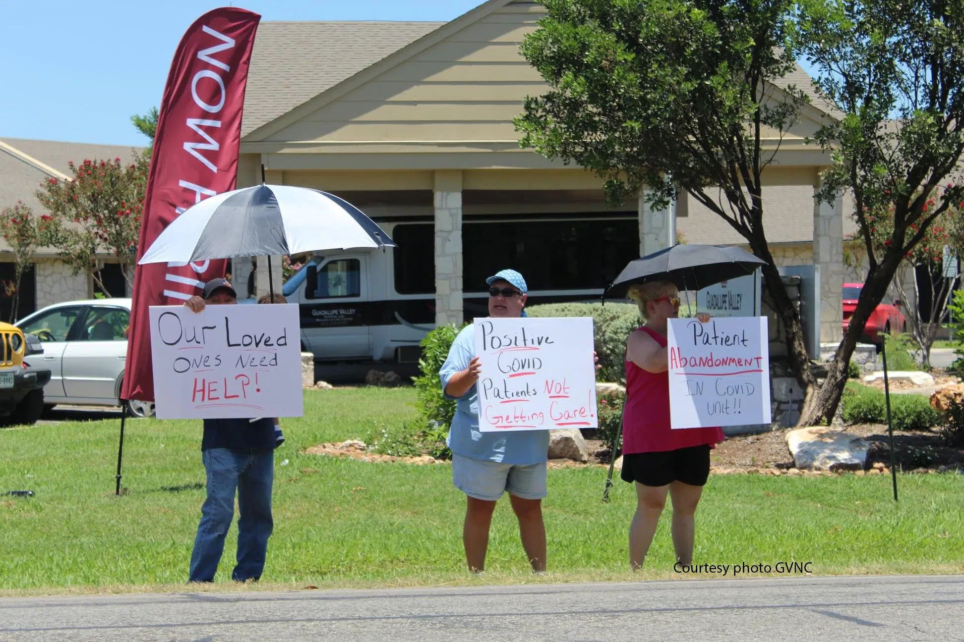 Family protest the need for more staffing at local nursing home, questions care