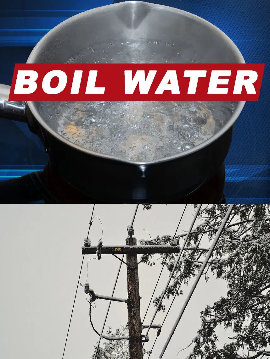 Rotating outages have ceased for now, residents encouraged to still conserve; Water boil notices also still in place for area customers