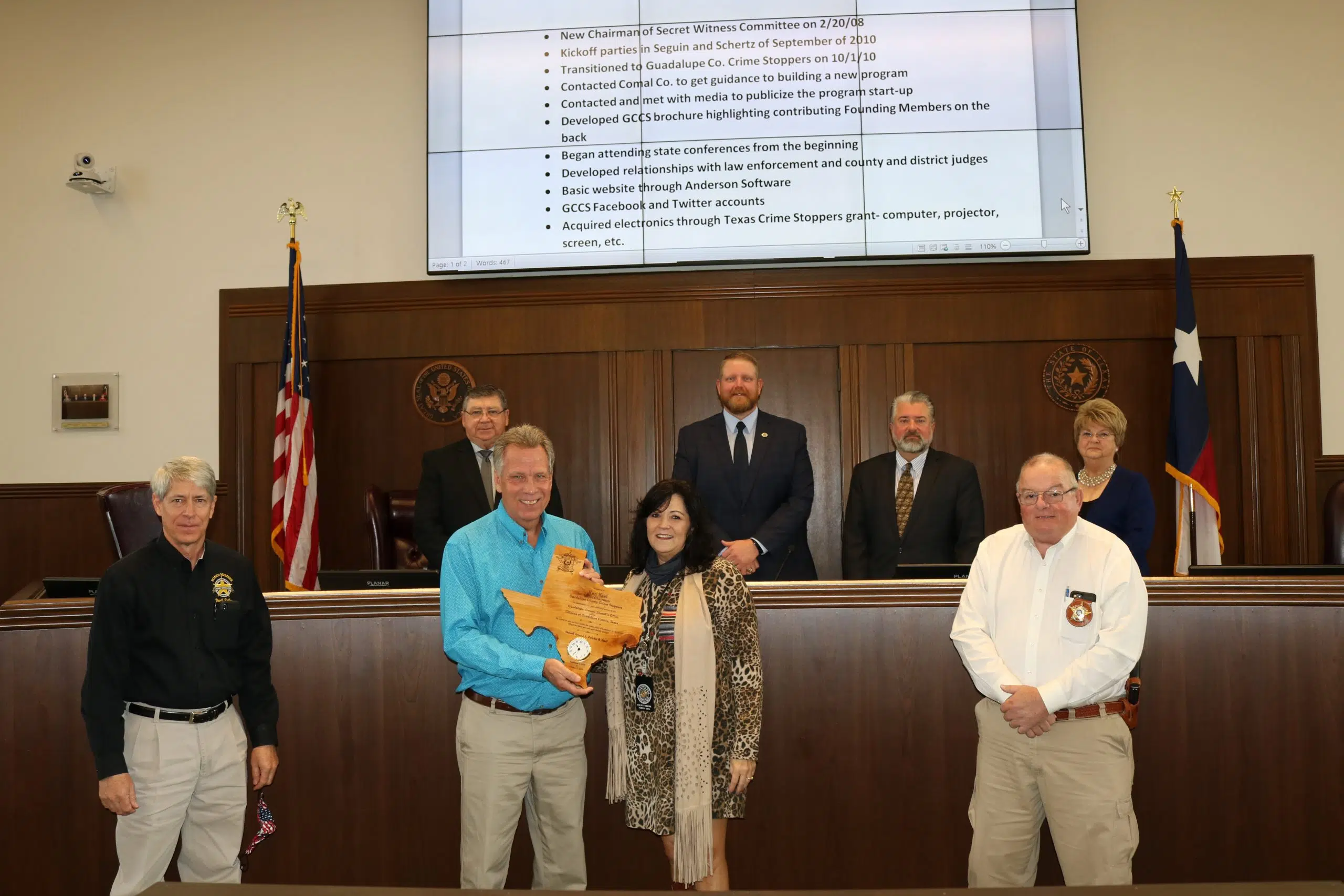 Crime Stoppers helping to take a bit out of crime in Guadalupe County