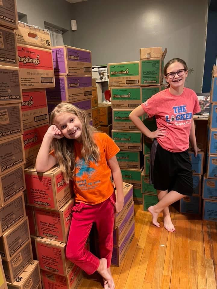 The cookies are here! Local Girl Scouts kick off their annual cookie sale