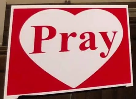 Spreading prayer everywhere; FUMC Weekday School planting its prayer signs in local yards