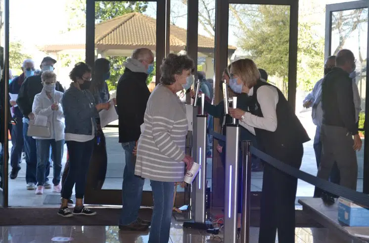 Mass vaccination event underway at Coliseum; City of Seguin provides projection for rolling out vaccines to all those who want one