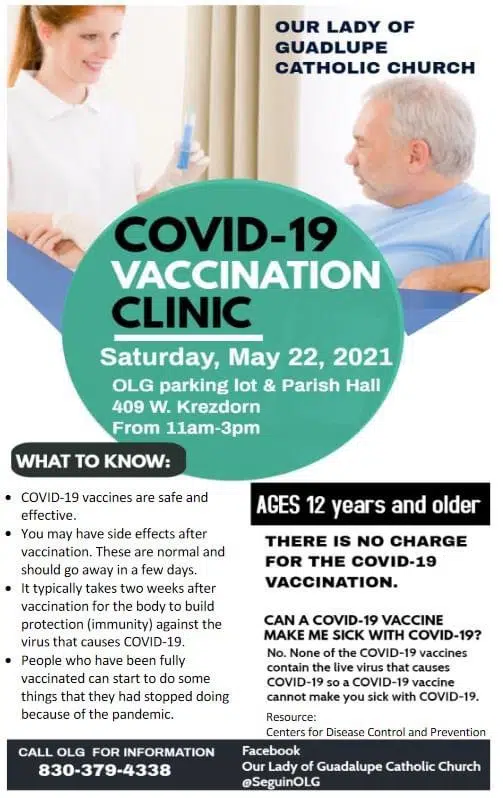 Seguin man among the first to receive COVID-19 vaccine in the country  helps organize weekend clinic at local church