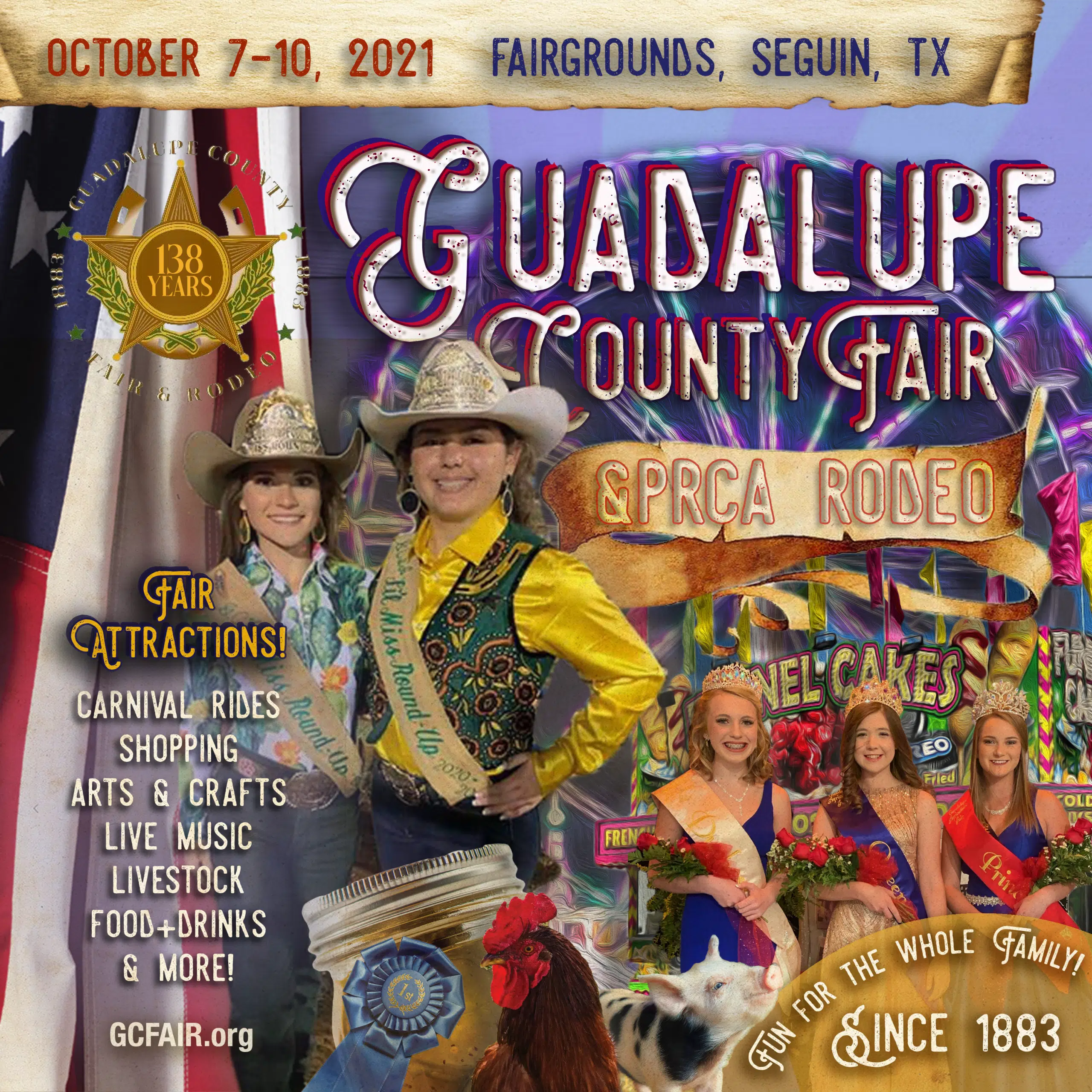 The OFFICIAL Guadalupe County Fair & PRCA Rodeo catalog now available