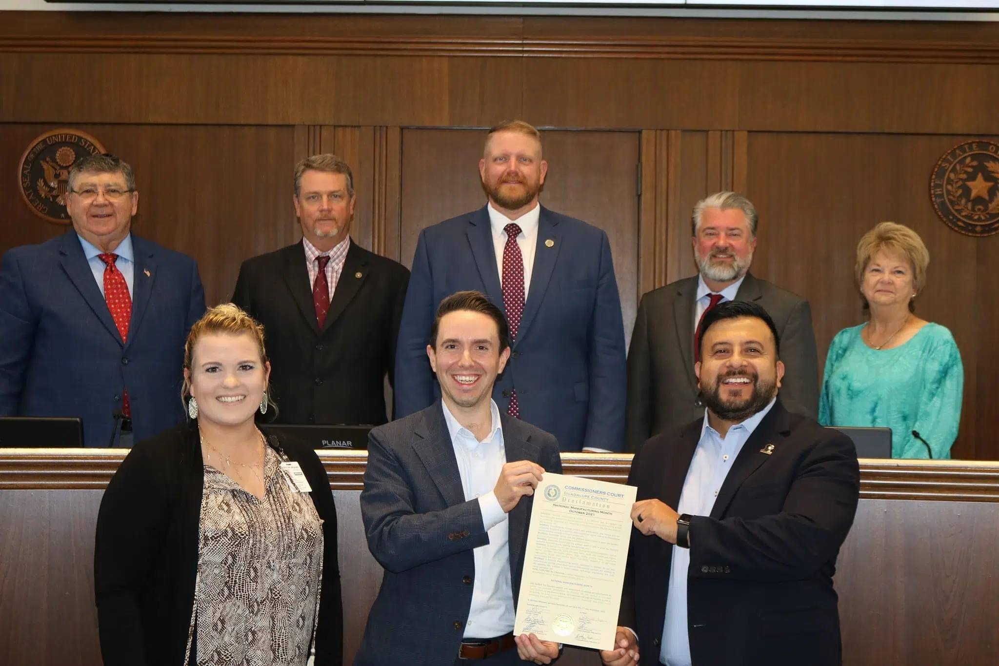 Guadalupe County salutes, recognizes its manufacturing community