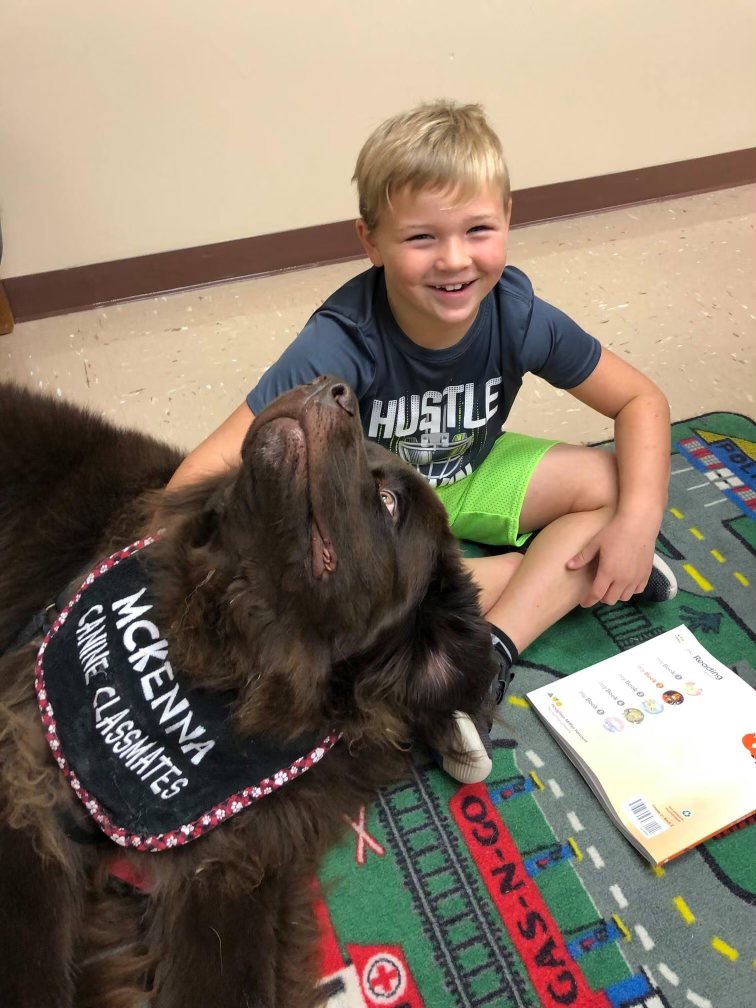 Canine classmates now part of Navarro Elementary classrooms